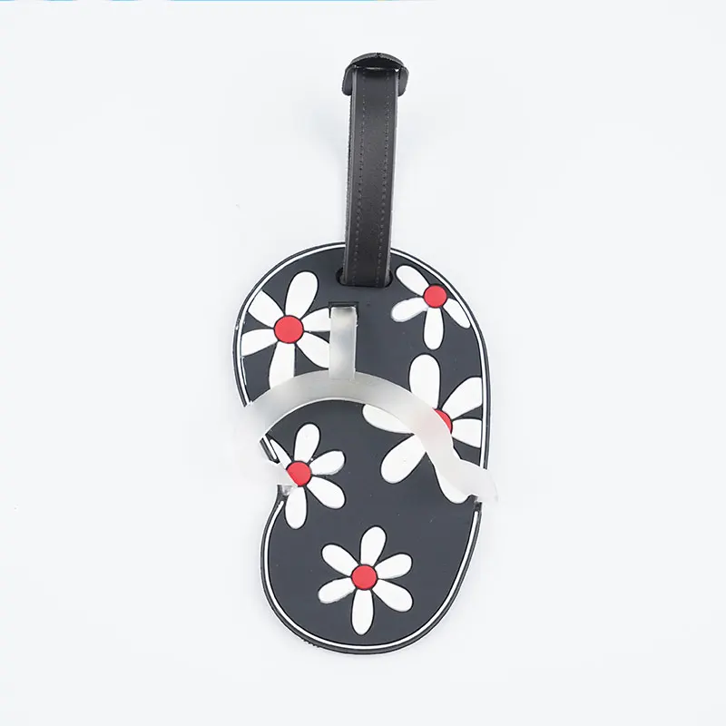 Personalized Flip-Flops Luggage Tags Travel Baggage Tags for Suitcase Identification and Decoration
