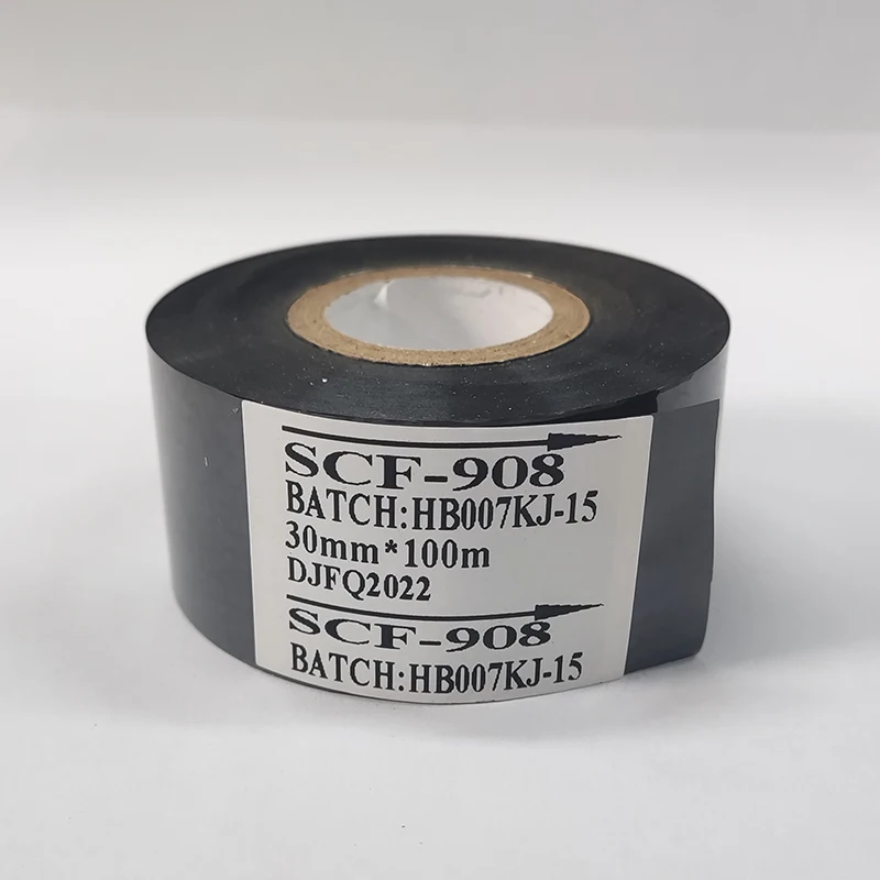 CED8 hot stamping foil date coding ribbon for label paper card plastic film bag