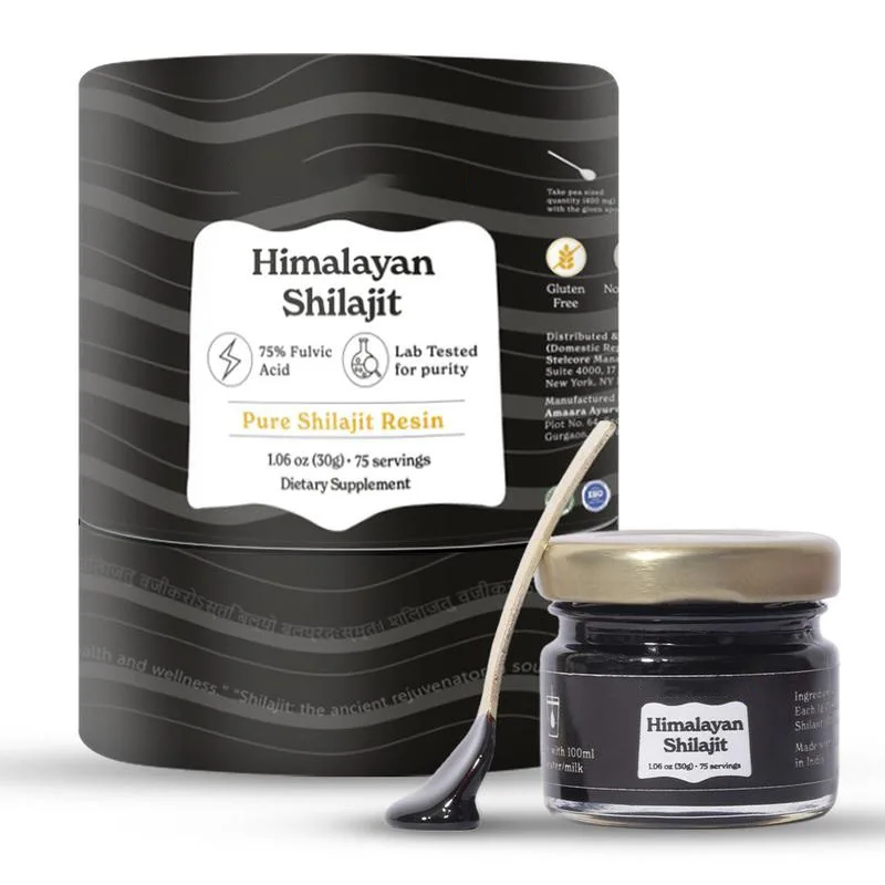 Naturel Pure Shilajit Resin Pure Himalayan Gel Shilajit Extract Shilajit Drops Liquid