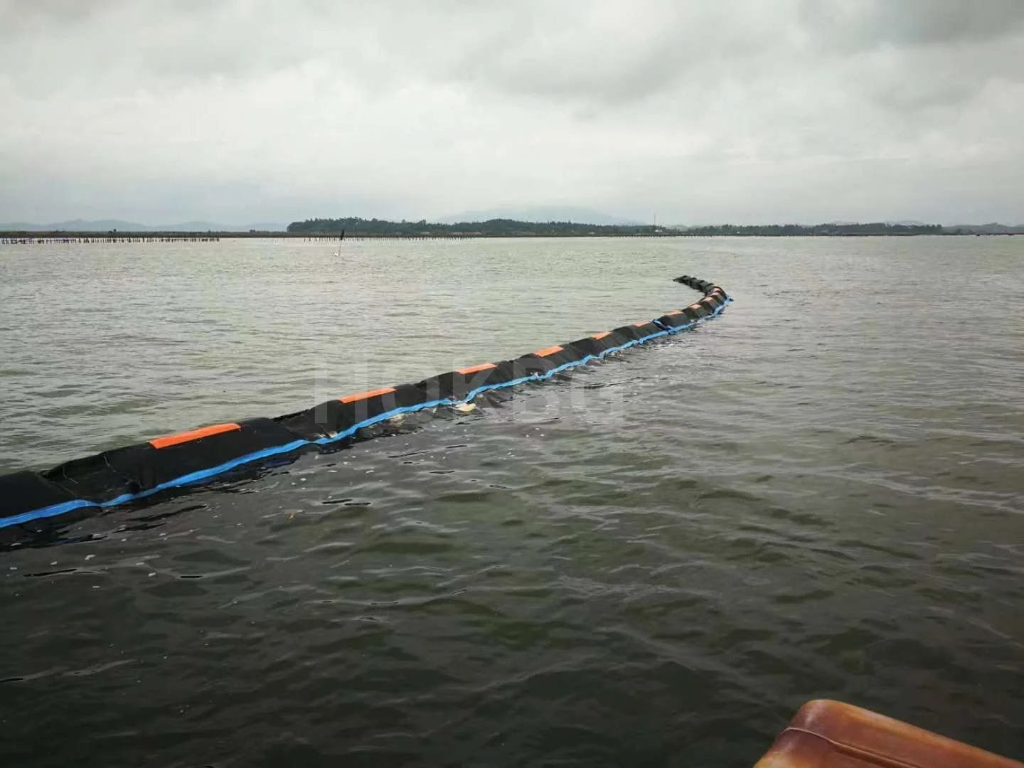 HOKBG PVC Float Type Spill Containment Boom Anti-erosion Silt Curtain for Pollution Water Marine Floating River Turbidity Clean