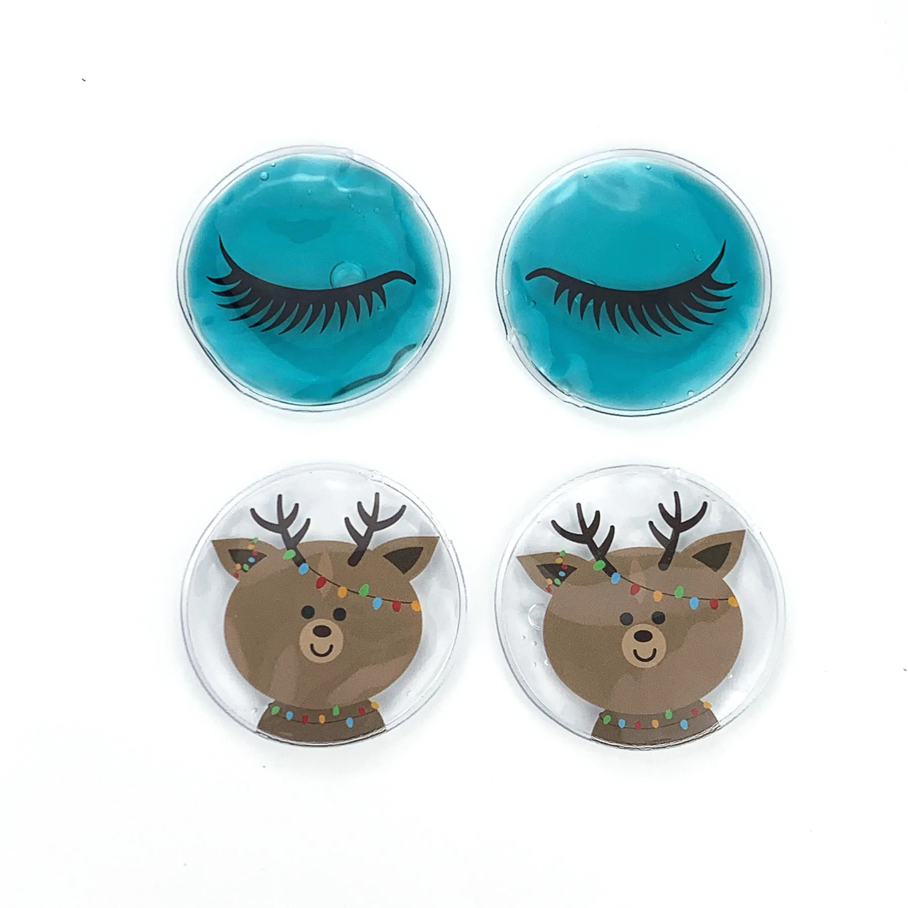 
NH011 Promotional high quality ice pack cooling/hot eye gel mask imprint with custom logo 