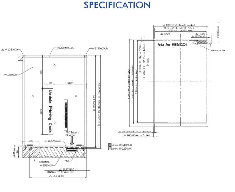 N080JCE-G41 Rev.A2 1200*1920 ЖК-дисплея MIPI драйвер платы ЖК Контроллер доска 8,0 дюйма 40 штифтов LCD дисплей