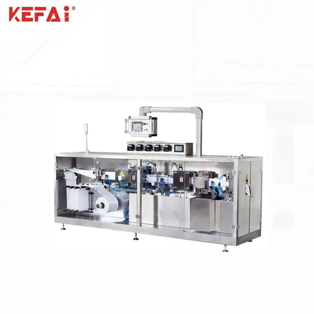 high speed plastic ampoule table strip packing machine