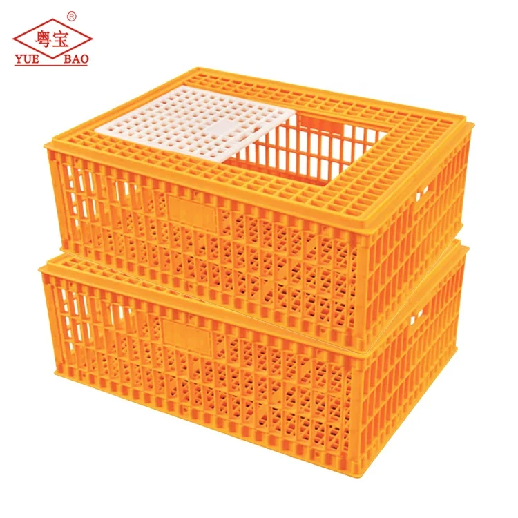 Rooster Cages Plastic Transport Crates for Live Chicken for Animal