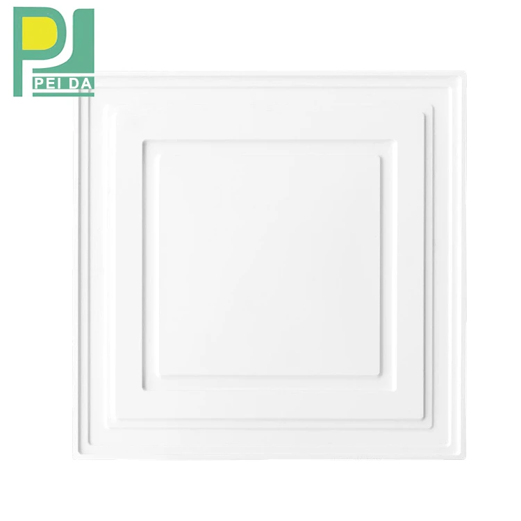 Hot Sale Waterproof PVC Decorative Panels Sheet Ceiling For Bedroom