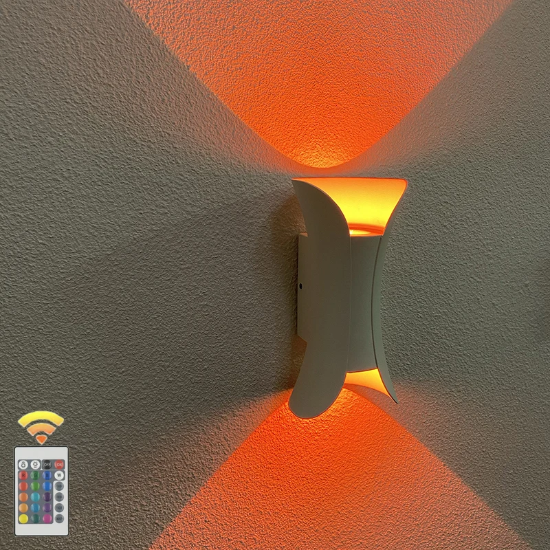 Outdoor waterproof LED wall lamp villa corridor courtyard exterior wall small waist bedroom up and down lighting fixtures