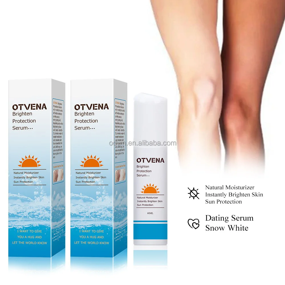 OTVENA sun protection products body lotion for natural skin whitening lotion with spf