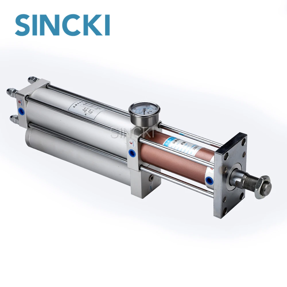 MPT Pneumatic air and liquid booster cylinder