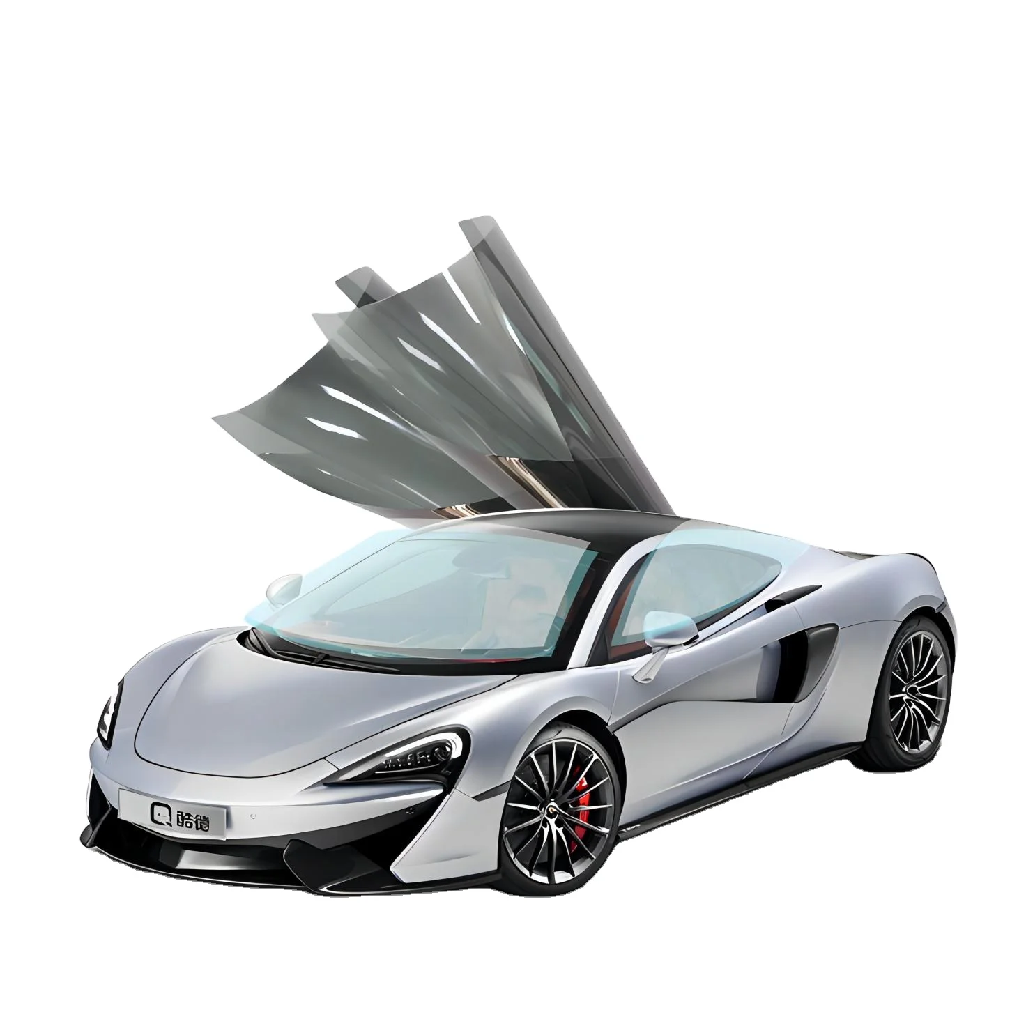 LIDA IR0787 VLT 7% Car Sun Window Tint Film 2mil Dyed Nano Ceramic Film Glass Protection Foil Factory Price Car Window Film