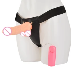 2022 Hot Selling Huge Panties Male Strapon Hollow Penis Adult Product Sex Toy Realistic Strap On Dildo For Men