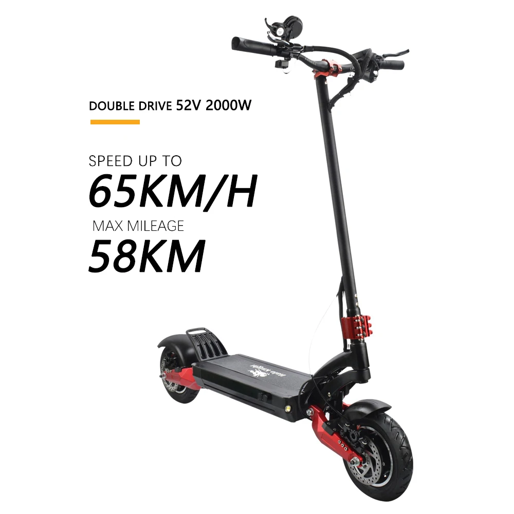 Scooter Electric Adult 1000W 52V Electric Scooter Price India With Price Halo Knight T106