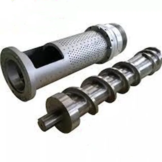Hot sale Extruder screw barrel for recycle plastic film squeezer drying machine