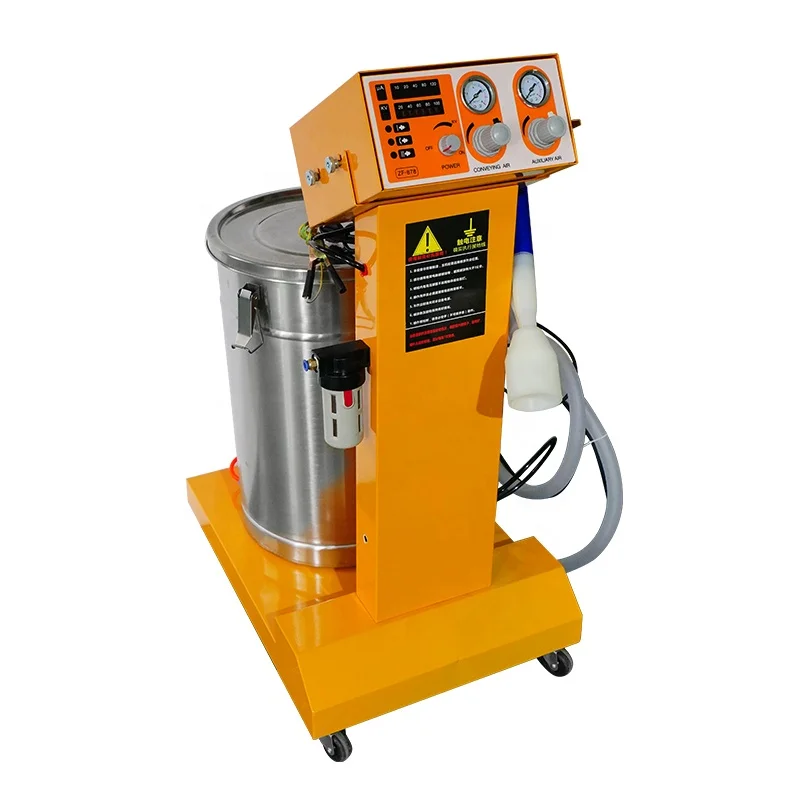Electrostatic Flocking Gun Machine Portable Powder Coating Machine