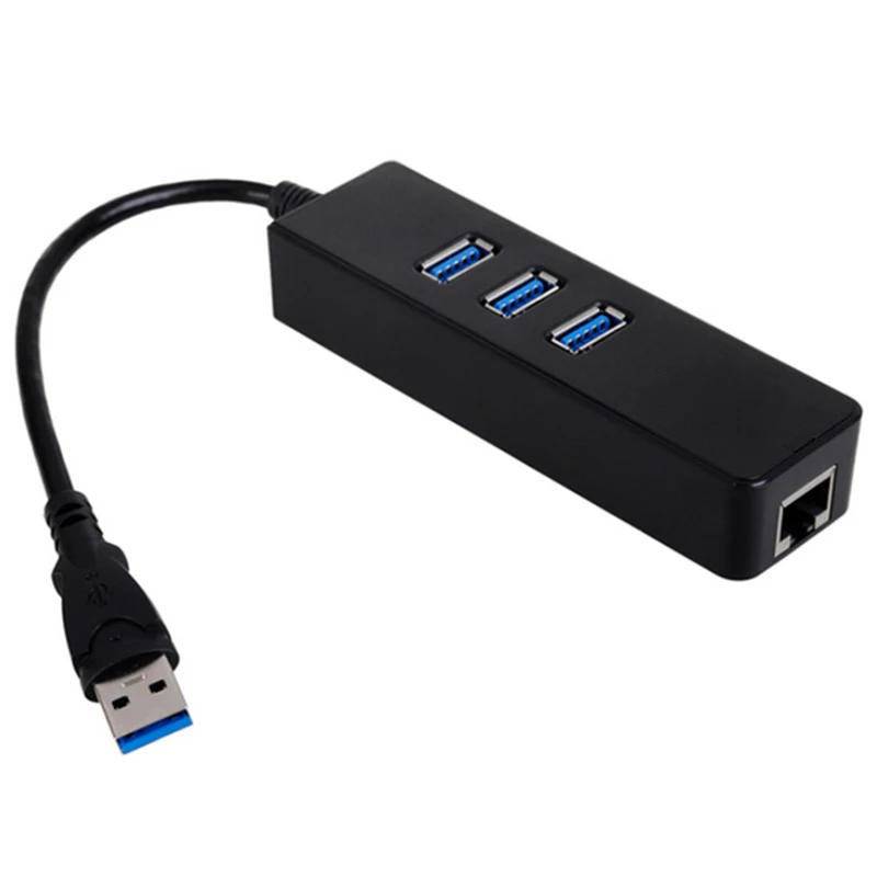 USB 3.0 Male To Gigabit Ethernet RJ45 Jack Adapter