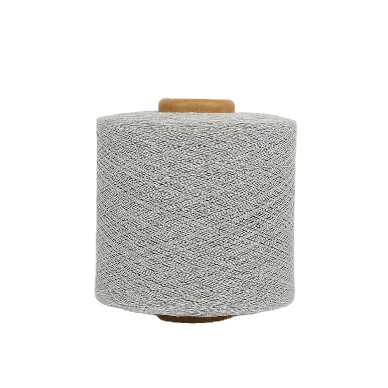 Multi colors OE carded recycled cotton yarn knitting yarns for sale