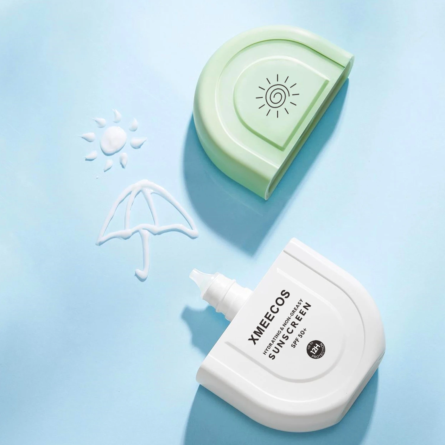 Лучший солнцезащитный крем с индивидуальной фирменной торговой маркой, органический солнцезащитный крем, водонепроницаемый отбеливающий минеральный солнцезащитный лосьон Spf 50