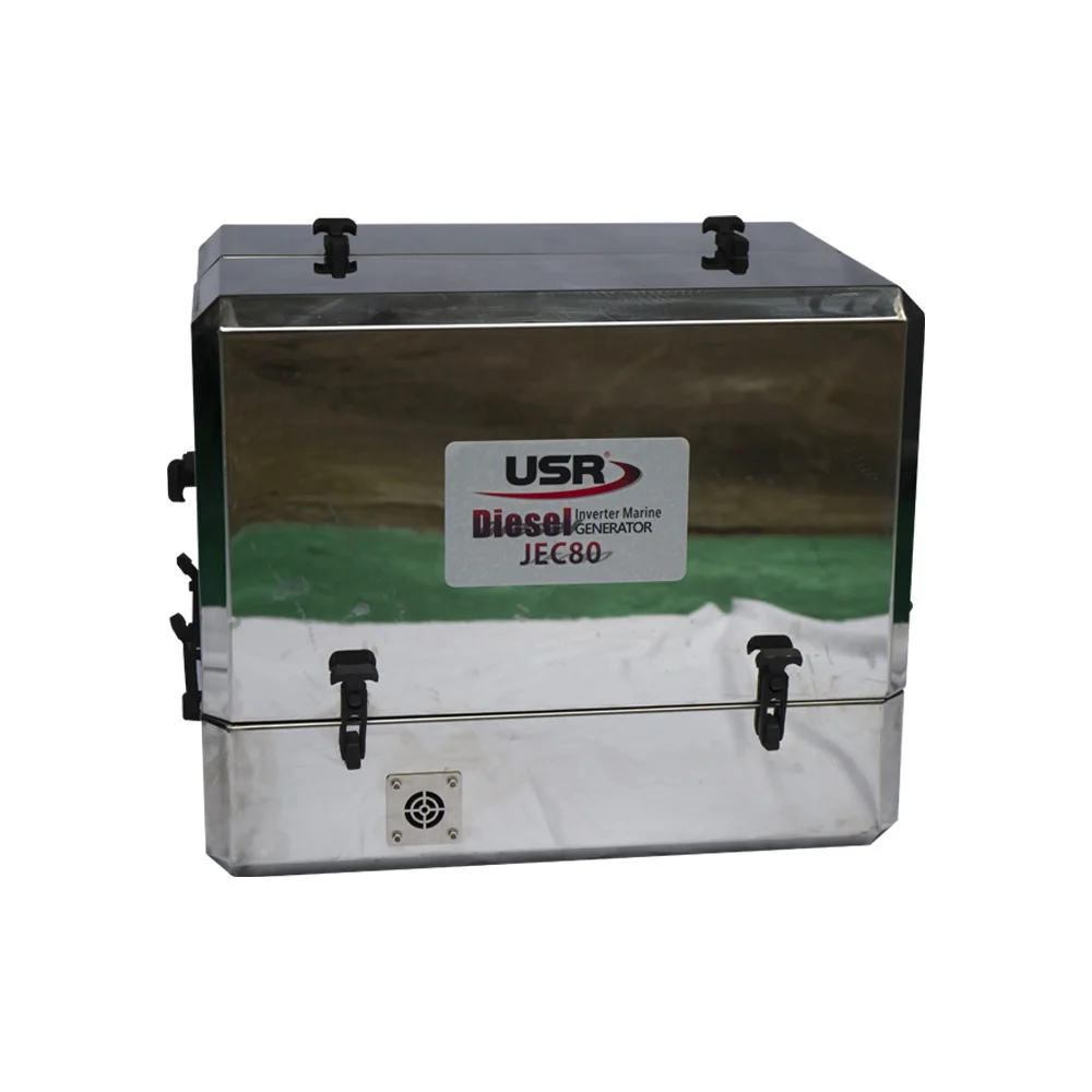 6kw 8kw Kubota diesel motor silent soundproof similar to Paguro marine generator set