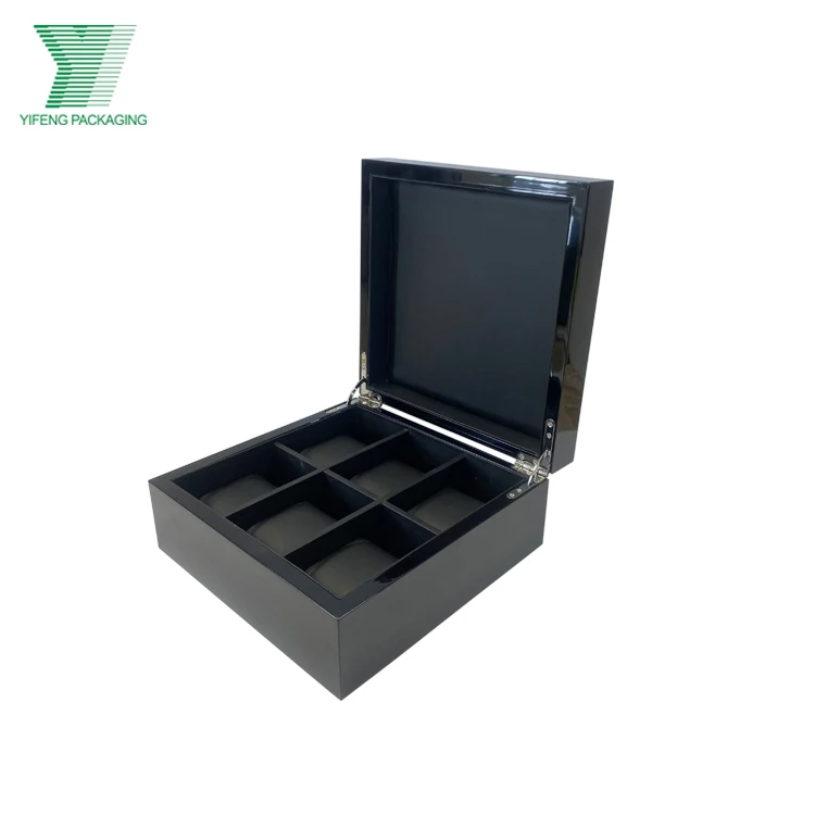 Gift wooden box wholesale handmade Essential Oils Box  Creative hexagonal storage wood jewelry packaging box