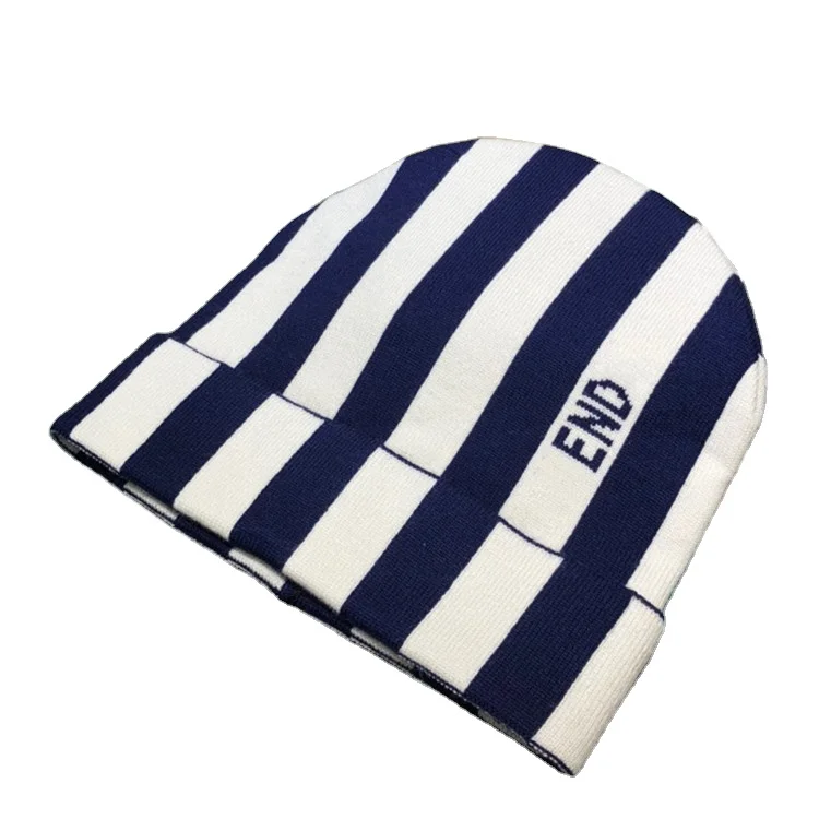 2022 autumn and winter New FF cashmere knitted warm hat wholesale