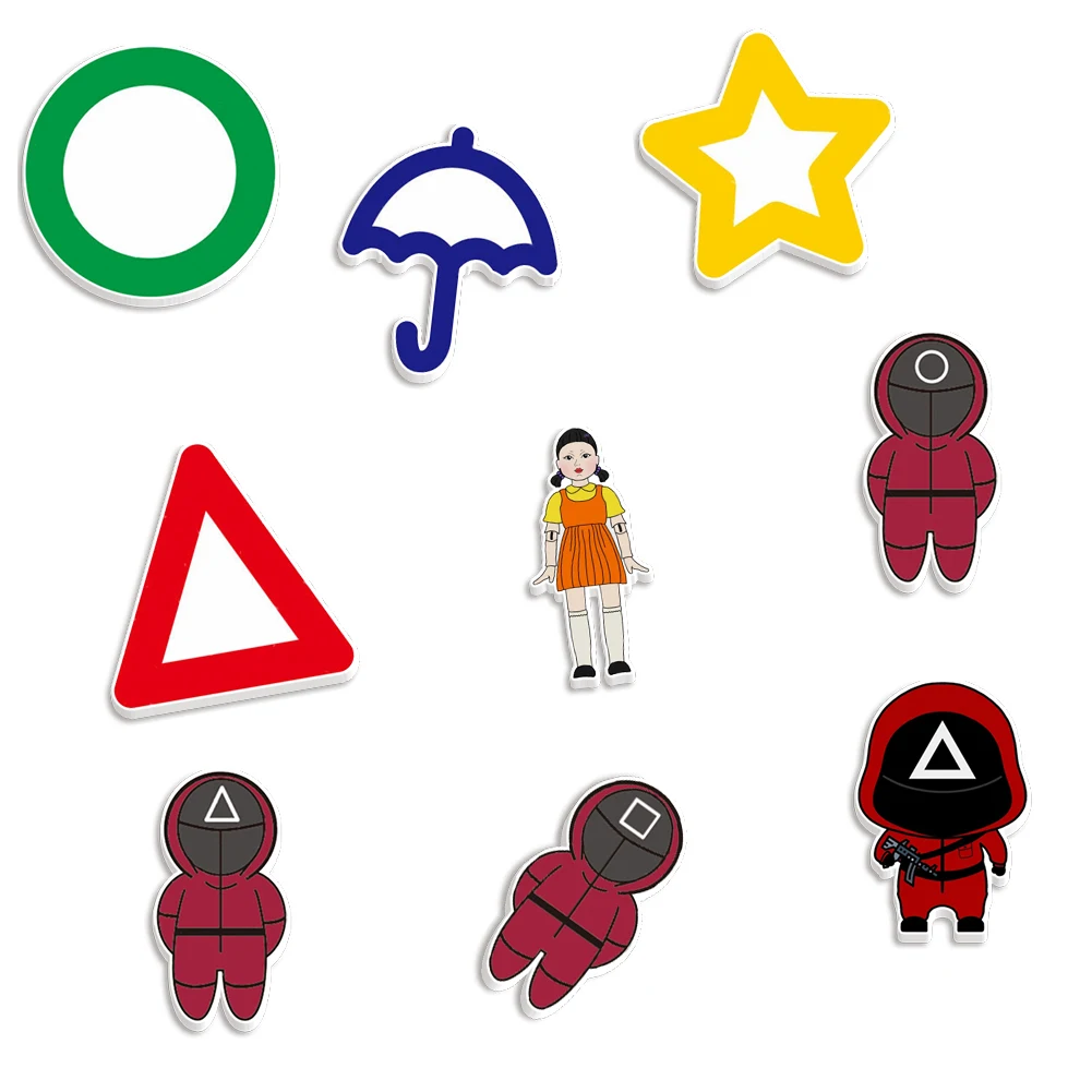 Acrylic game pattern Planar Flat backs Resin For Hair Bows flat Back Charms Cabochons Kids Key chains
