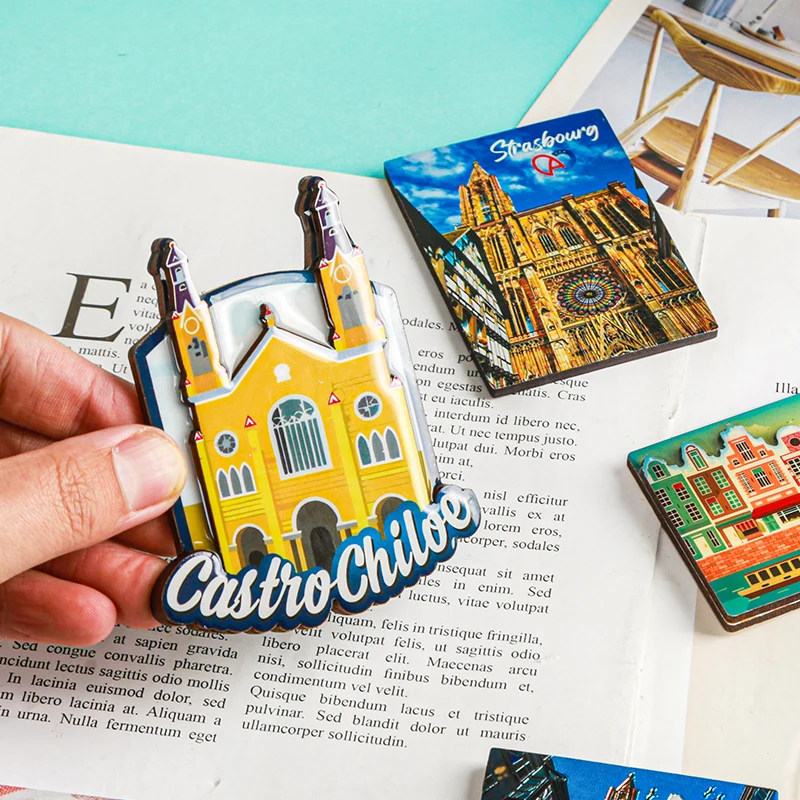 magnet cllectable custom tourism vintage fridge magnet city refrigerator magnet