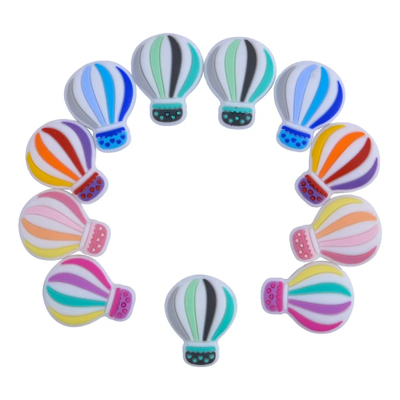 Hot sale Safety material silicone baby toys Wholesale baby teething beads teethers silicone toys