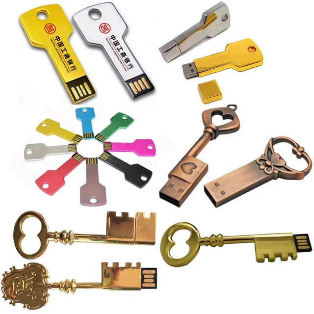 
Мини USB флеш-накопитель в форме ключа 64 ГБ 32 ГБ 16 ГБ 8 ГБ USB-накопитель 2,0 USB-накопитель с вашим логотипом на заказ 