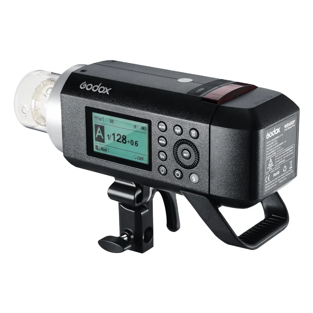 inlighttech Godox AD400 Pro WITSTRO All-in-One Outdoor Flash AD400Pro Li-on Battery TTL HSS with Built-in 2.4G Wireless X System