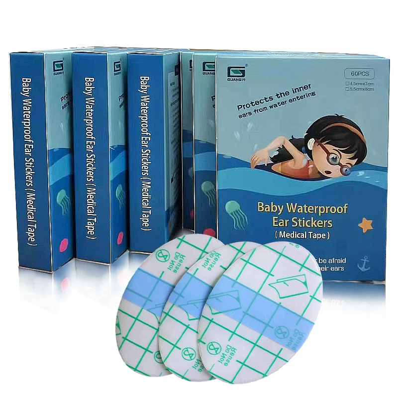 New Arrival Baby Waterproof Ear Stickers Swimming Bathing Effectively Prevent Patches Baby Ears From Getting Water
