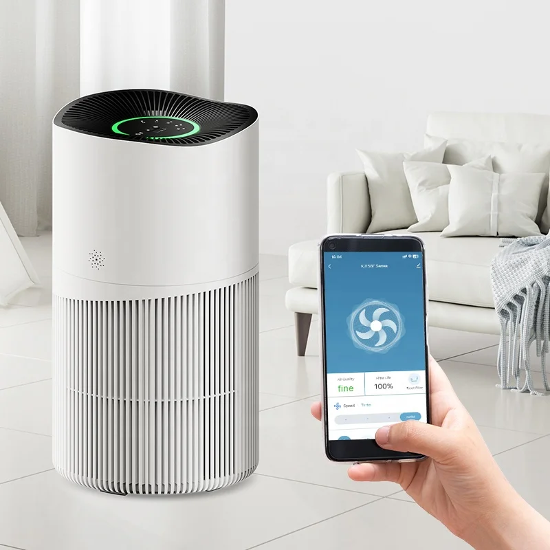 OEM ODM Smart Air Purifier for Home Bedroom with H13 Air Filter for Quiet Air Cleaner