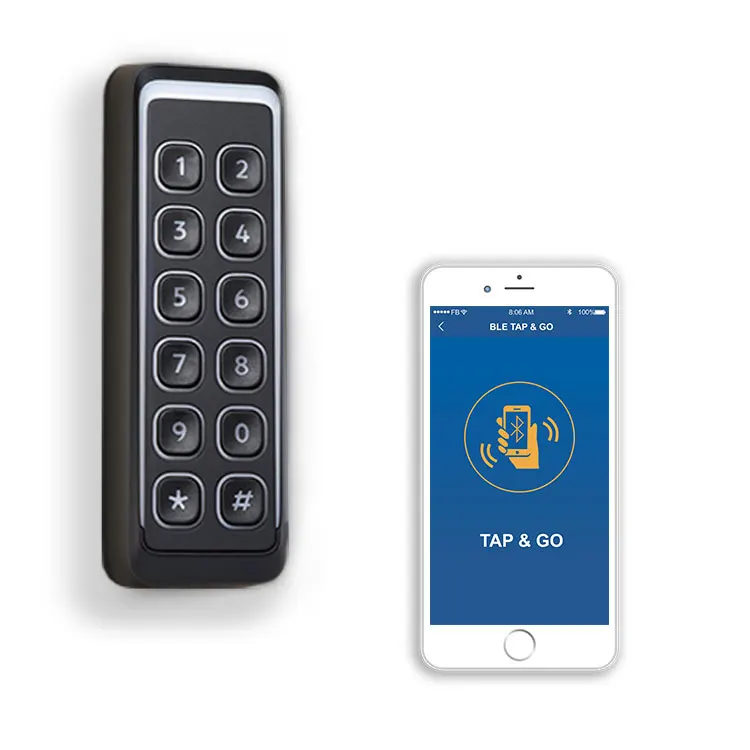 Cidron VG2 commercial card reader gate card reader keypad card reader access control