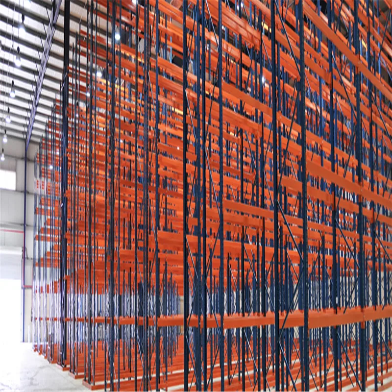 Easy install height adjustable 5 layers metallic shelves stacking storage shelf racks rak warehouse pallet racking system