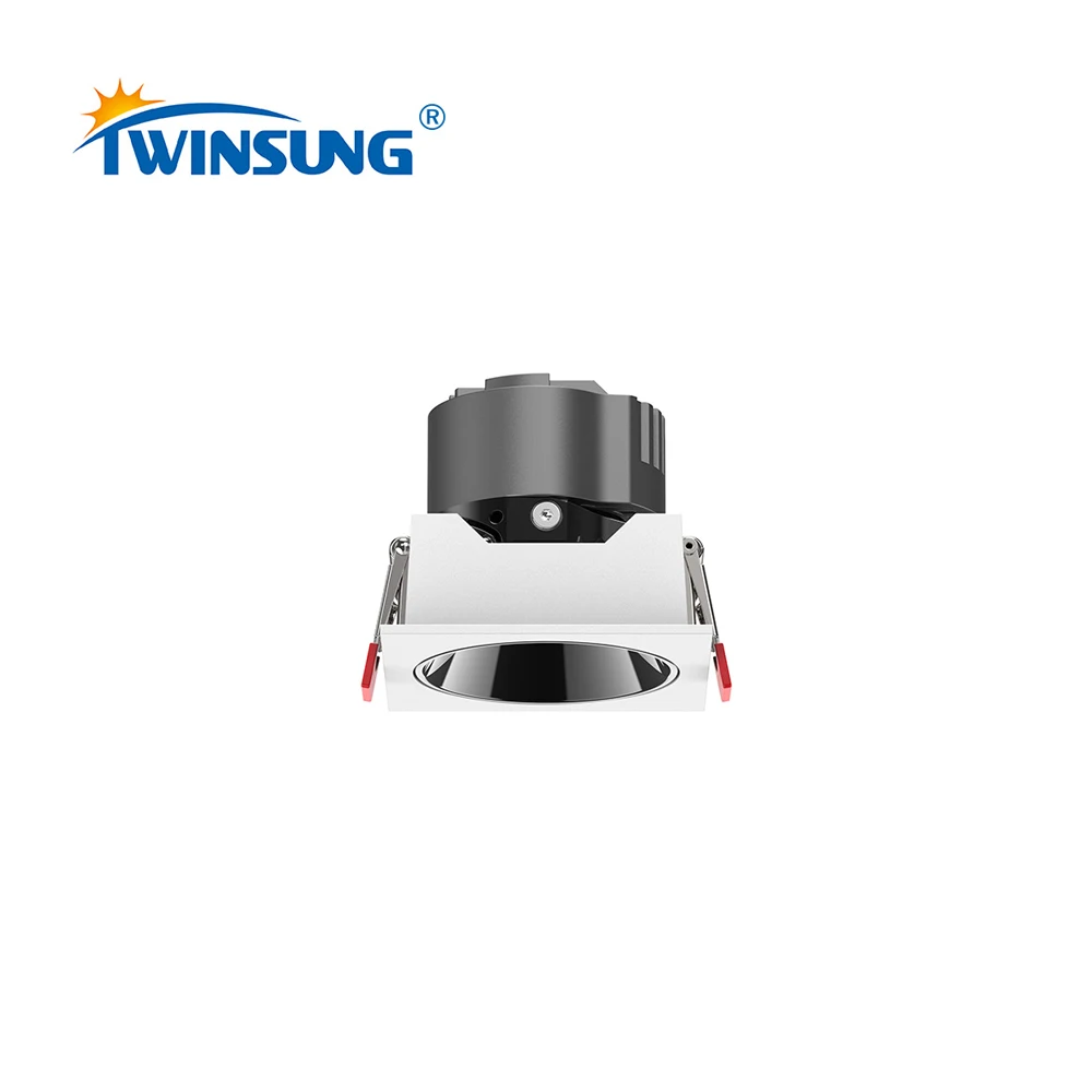 Energy Saving Led Spotlight Cob Lighting Square Shape Led Ceiling Light Module Downlight For Home Hotel