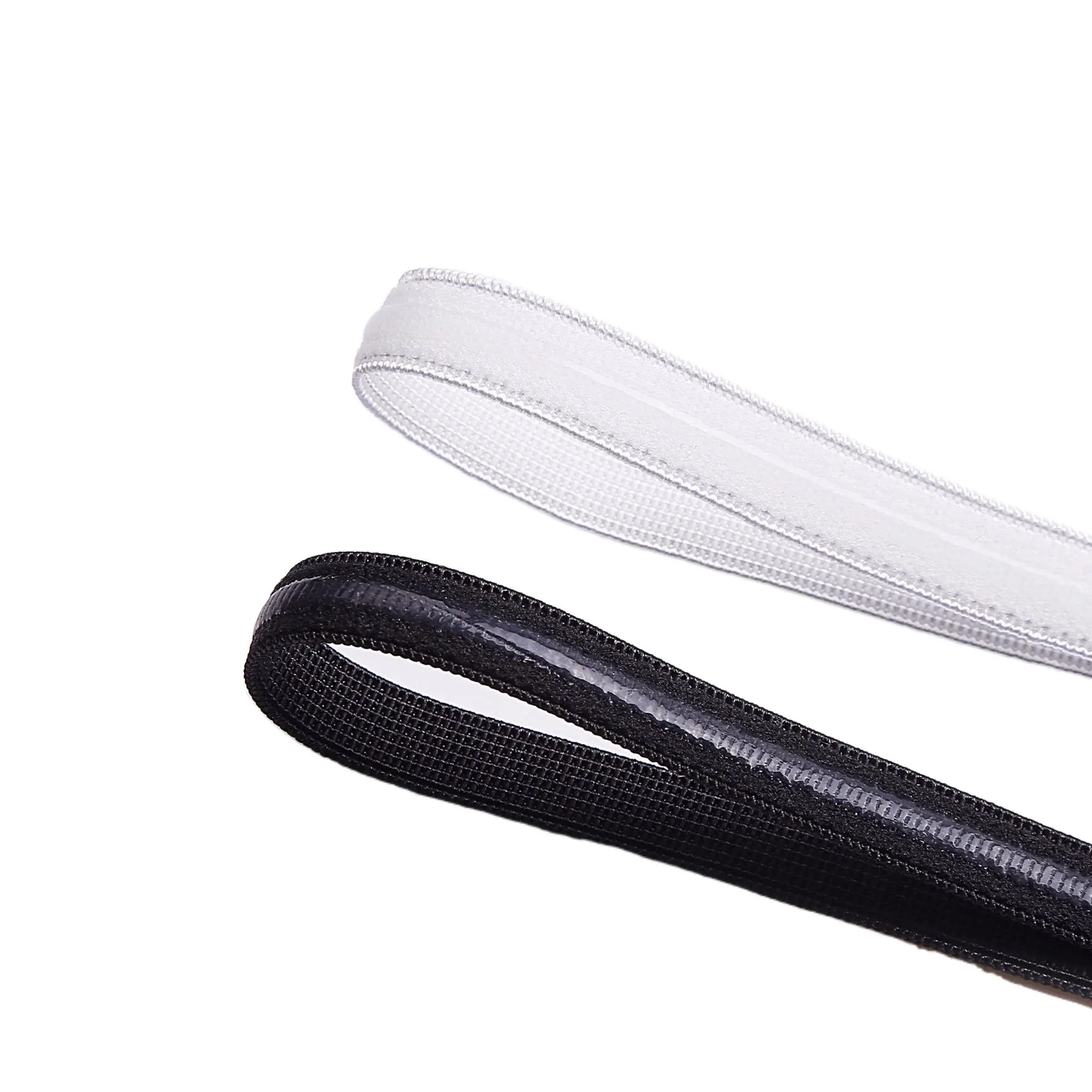 Anti slip silicone gripper elastic band elastic tape for clothing underwear and bra