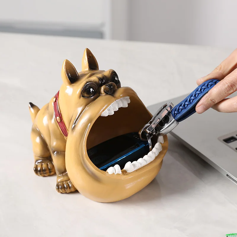 Design Dog Ashtray Hot Sale Colorful Simple Smoking Resin Ashtray