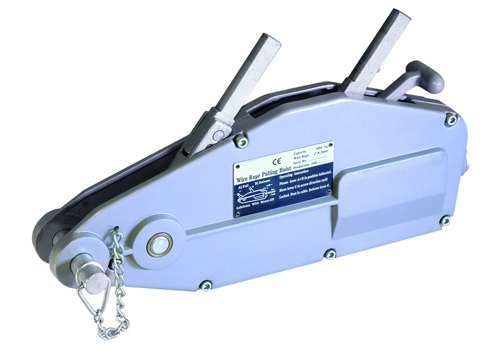 hot selling  wire rope  DSL-TW5400B  hand winch  manual  anchor lever trailer winches Wire Rope Tractor 5.4ton