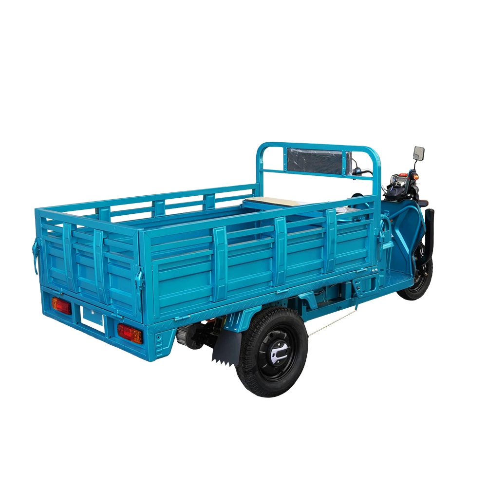 1.8M Large Cargo Size 2000W Electric Tricycles Three Wheel Farm Use Truck Tractor For Sale Sample Order