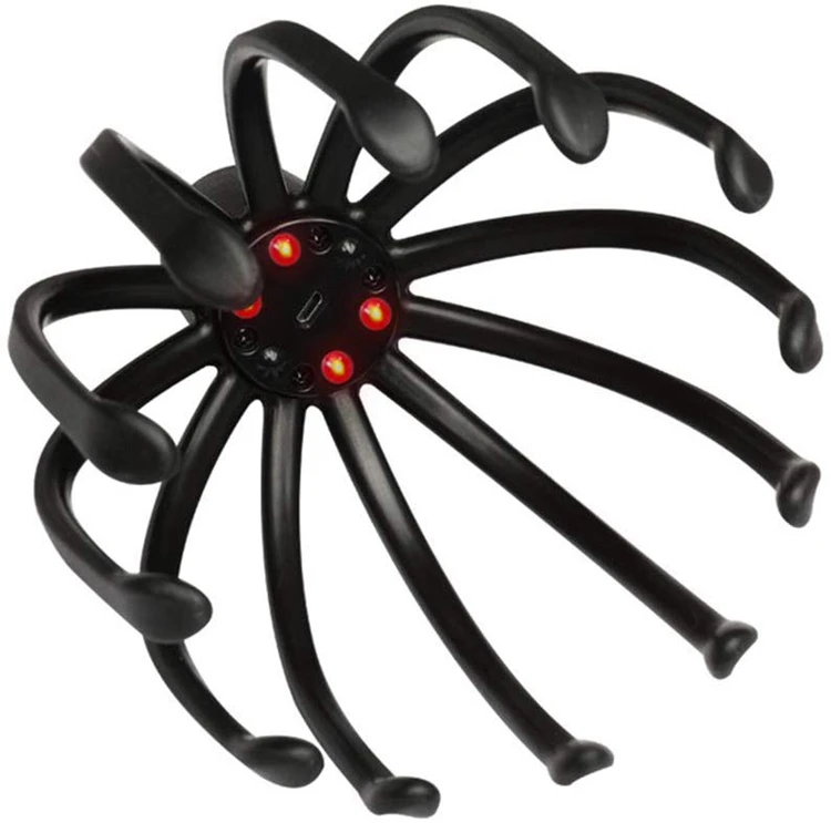 Head Massager Scalp Massager suitable for the various parts of the head vibration mode to relax the head