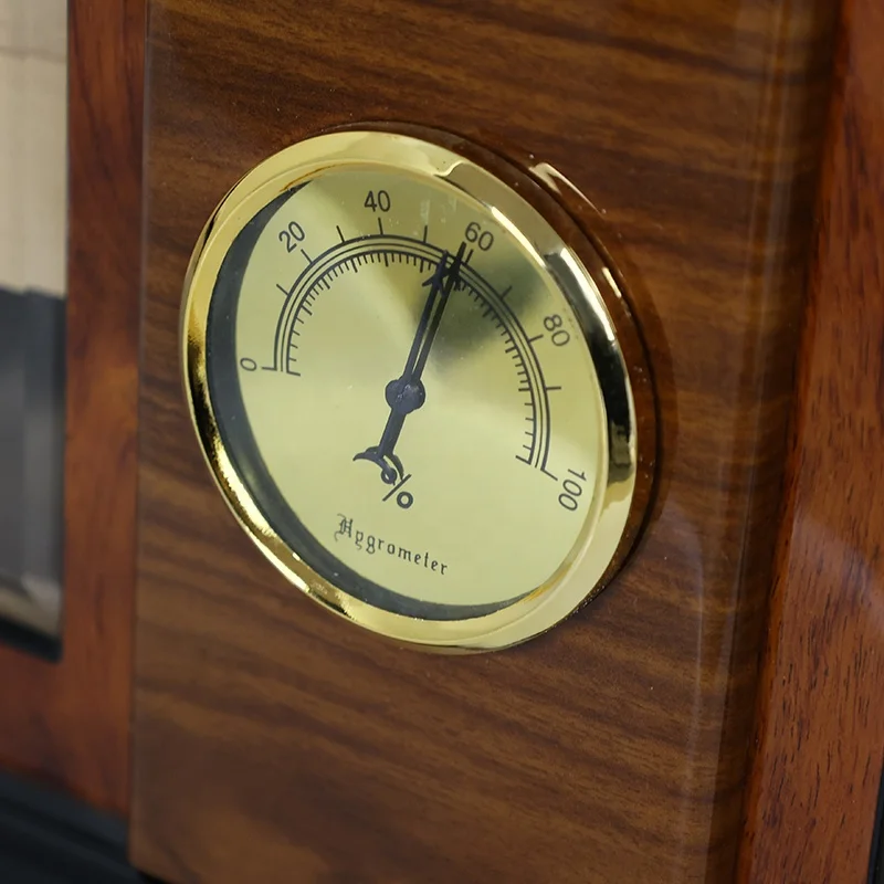 Wholesale custom spanish cedar cigar humidor case luxury wood cigar box