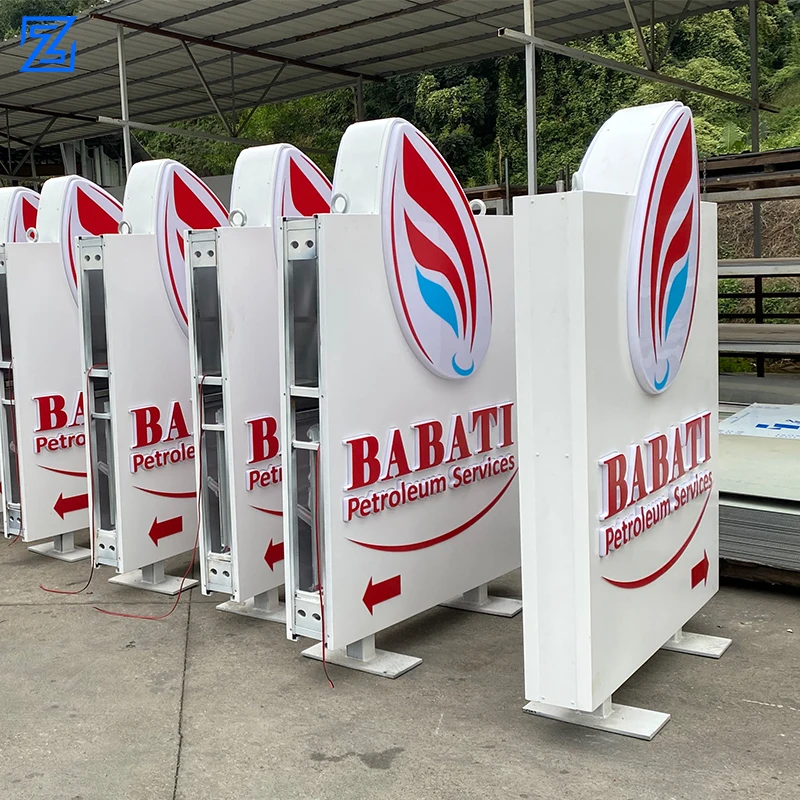 customize pylon sign 4S car shop/ hospital/bank/park pylon sign outdoor waterproof standing stainless steel totem sign board