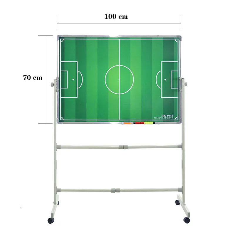 EB6101 Floor-Standing Magnetic Foldable Coaching Tactic Board for Soccer Basketball & Football Custom Logo for Sports Training