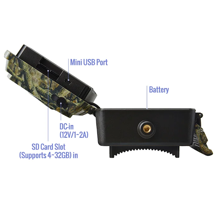 Upgraded: 9 month Infrared Night Vision thermal Game Hunting Scouting 24MP IP66 Waterproof Digital Trail Cameras