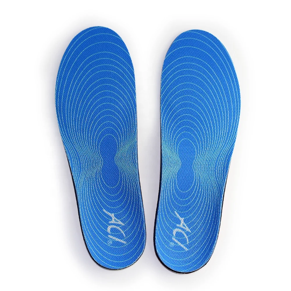 Light Weight Shock Absorption PU Arch Orthotic Foot Care Sport Shoes Insoles
