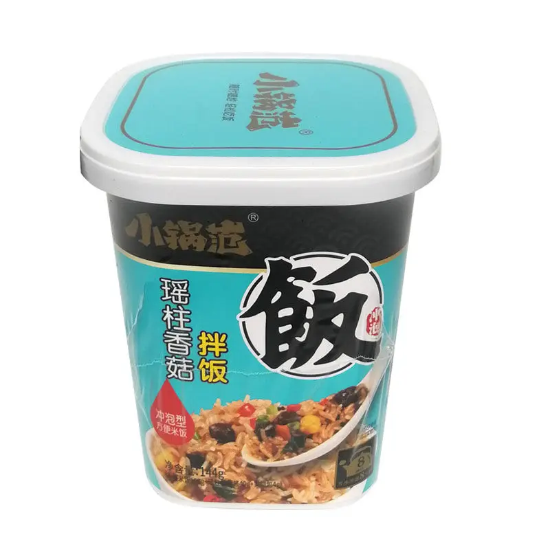 Сухие грибы-гребешки bibimbap мгновенный обед без готовки самонагревающийся