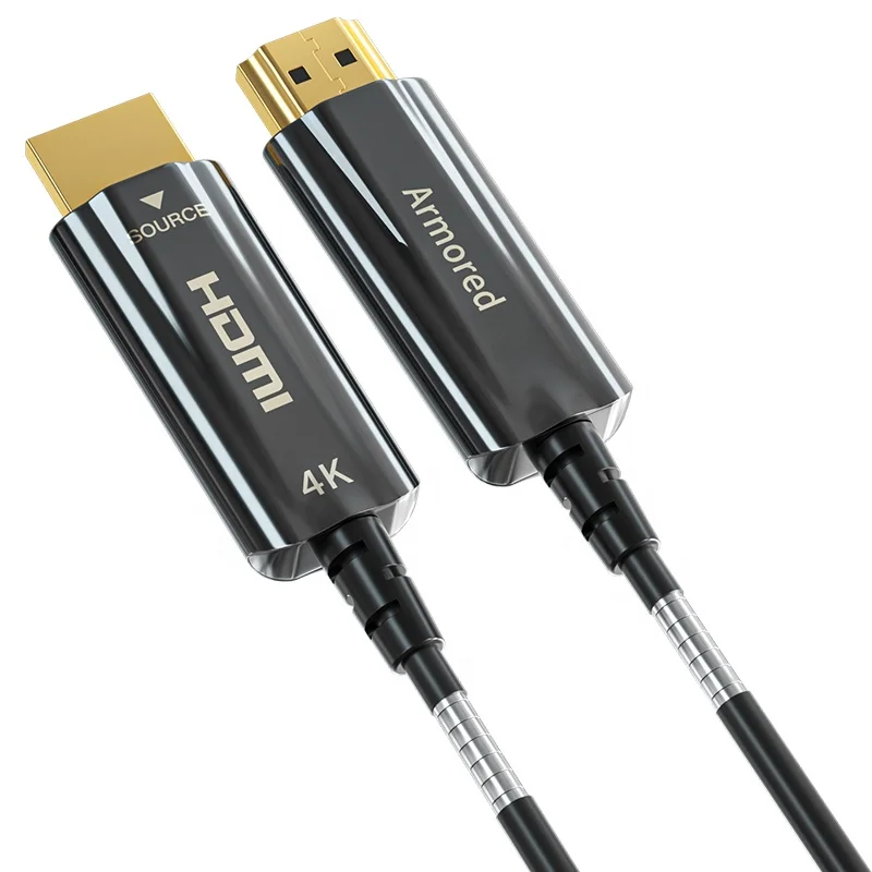 Long transmission pure fiber optic HDMI 3D 4K60Hz cable Ultra HD 2.0 HDMI Cable 30M 50M 100M 300M 450M