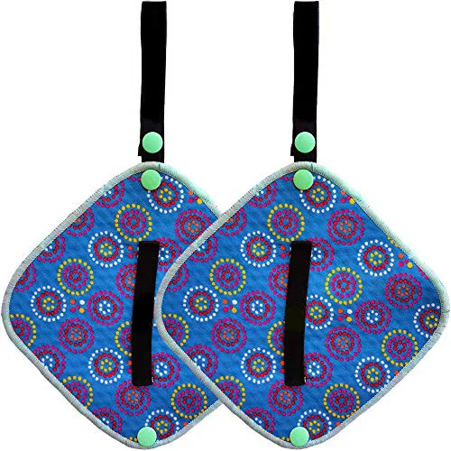 Silver Infused Piss-off Hygiene Pad Reusable Pee Cloth Unpaper Towel Absorbent Eco-friendly Alternative Toilet Paper Pee cloth