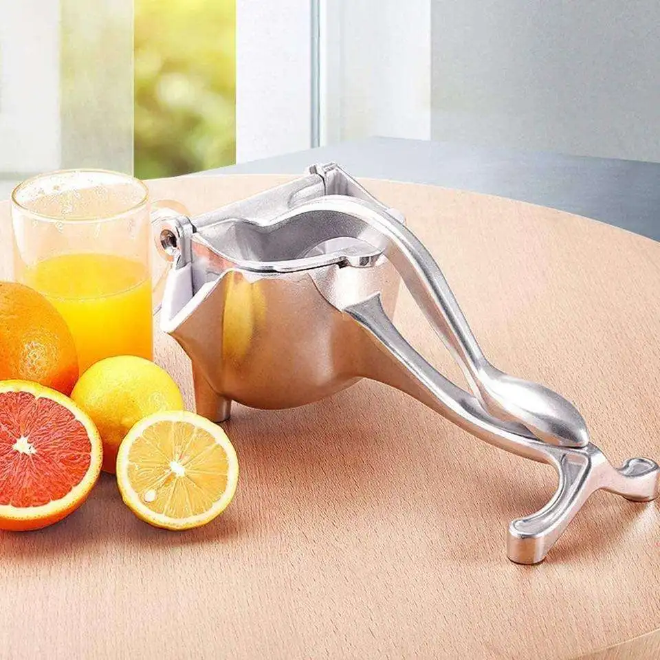 New Home And Kitchen Accessories Manual Metal Fruit Juicer Citrus Lemon Squeezer Hand Stainless Steel Lemon Squeezer