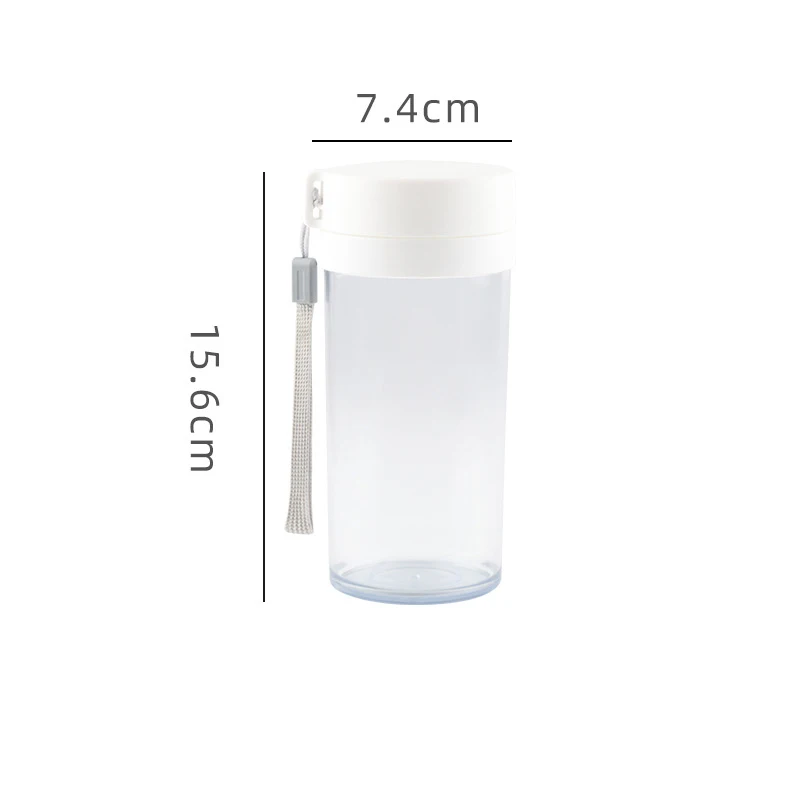 430 mL 530 mL BPA Free Out Sports Travel Office Portable PS/PP Plastic Tea Dripping Cup Sports Cups for Stucdents Kids Lady