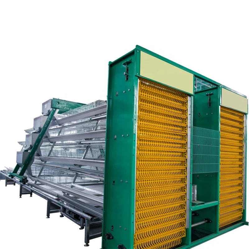 Fully Automatic Poultry Farm Galvanized Wire A Type Layer Egg Chicken Coop Battery Cage System