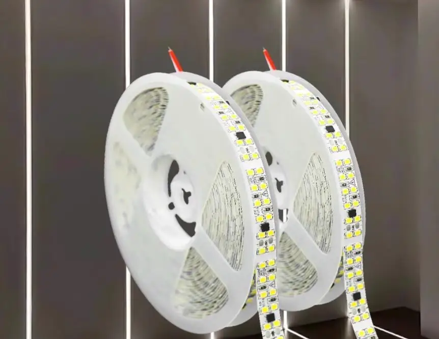 LED Profile 2Lines SMD2835 240 LEDs 220V